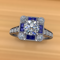 Custom Engagement Rings